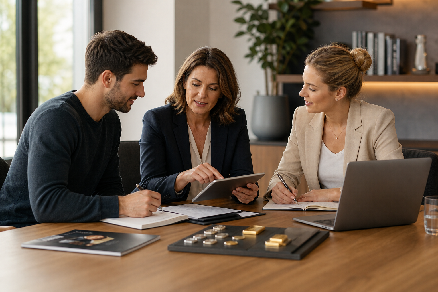 Mentoring und Einarbeitung im Edelmetallvertrieb