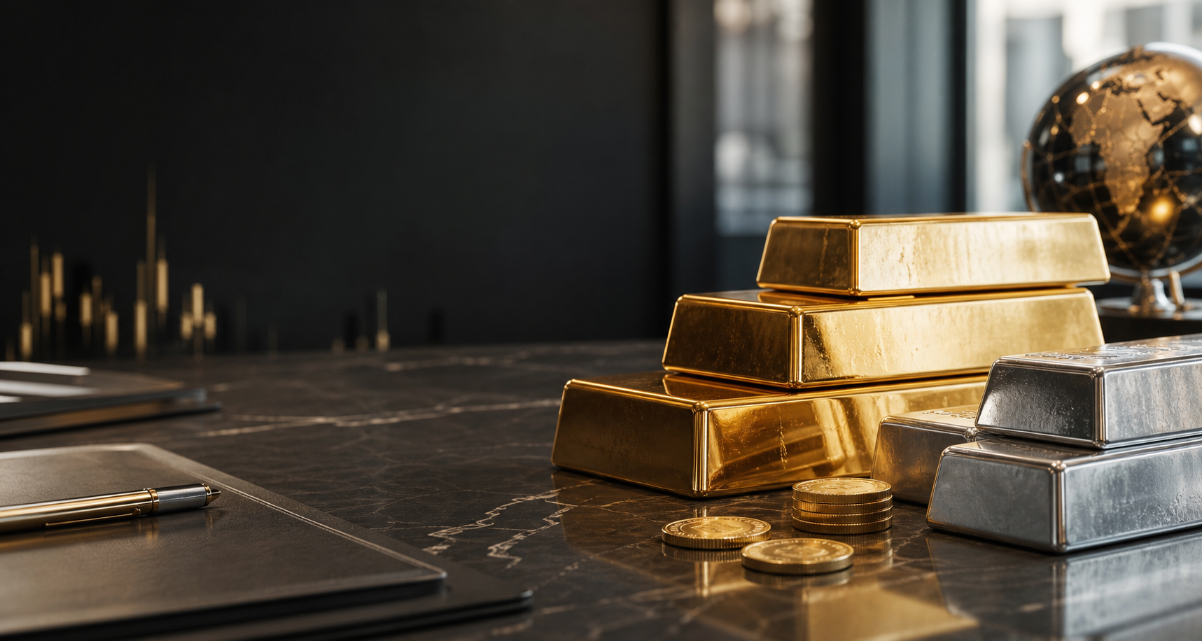 Goldbarren und Edelmetalle als Sachwertanlage